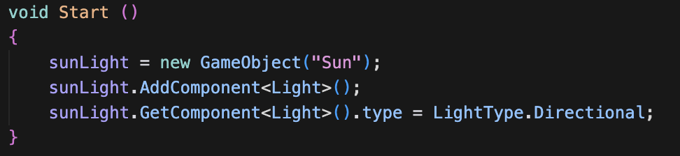 Cycle jour/nuit - code