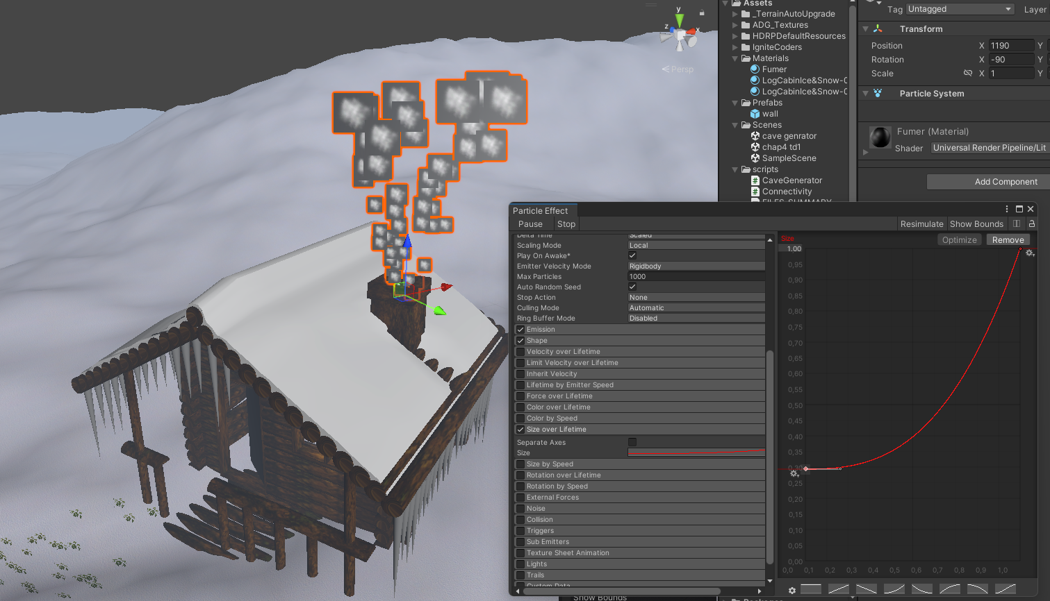 Configuration fumée 1